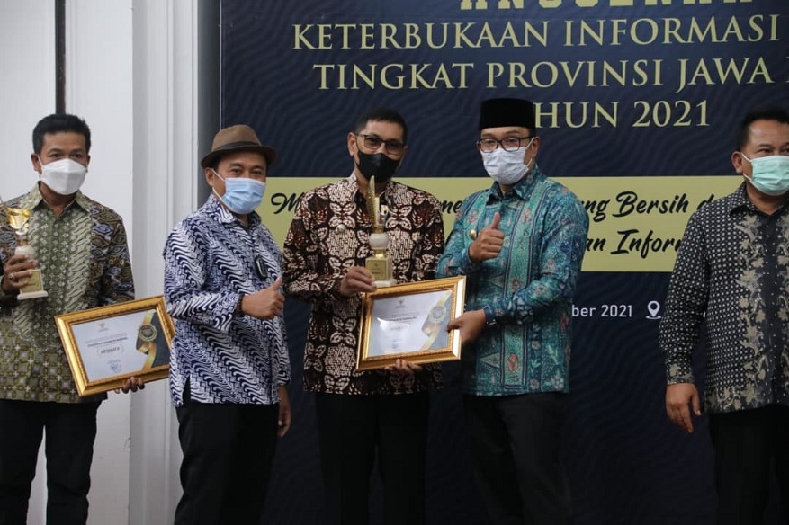 Pemerintah Kota Tasikmalaya Raih Anugerah Penghargaan Keterbukaan Informasi Publik