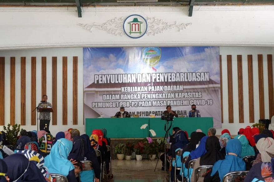 Sekretaris Daerah Kota Tasikmalaya Hadiri Kegiatan Penyuluhan Dan Penyebaranluasan Kebijakan Pajak Daerah Kota Tasikmalaya