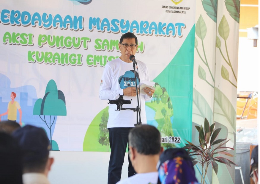Memperingati HPSN, Wali Kota Tasikmalaya Mengingatkan Untuk Selalu Menjaga Lingkungan