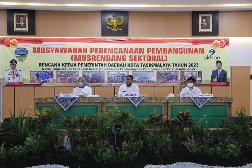 Walikota Tasikmalaya Drs. H. Muhammad Yusuf Resmi Membuka Musrenbang Sektoral Dinas PPKBP3A Tahun 2023