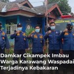 Damkar Cikampek Imbau Warga Karawang Waspadai Terjadinya Kebakaran