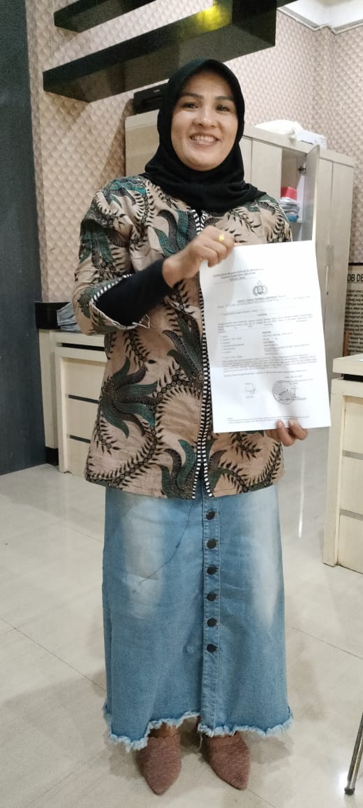 Ketua PPL-MT laporkan Delik Aduan SRY ke Polres Lahat.