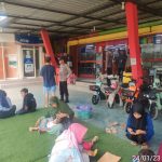 Tekan Premanisme, Personil Operasi "Bina Kusuma Rinjani" Polres Bima Kunjungi Bolly Dept Store Tente
